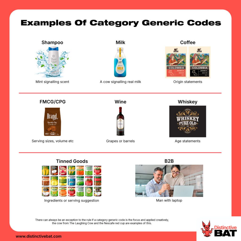 Example of category generic codes